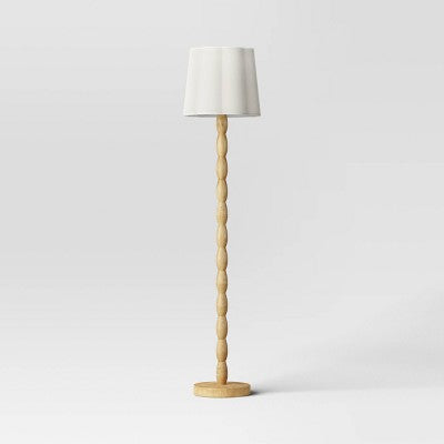 Natural Polyresin Floor Lamp - Room Essentials (LOCAL PICKUP ONLY)