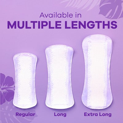 Always Dailies Xtra Protection Long Unscented Pantiliners - 54CT