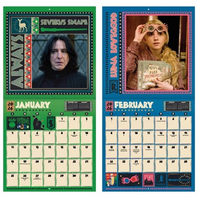 DateWorks 12"x12" 2026 Harry Potter Wall Calendar