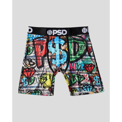 PSD Men's Graffiti Smile Print Briefs - M