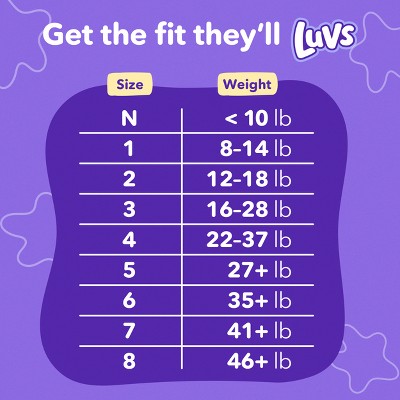 Luvs Disposable Diapers Big Size 3 - 100ct
