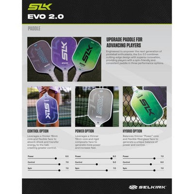 Selkirk Sport SLK Evo Hybrid - XL Green