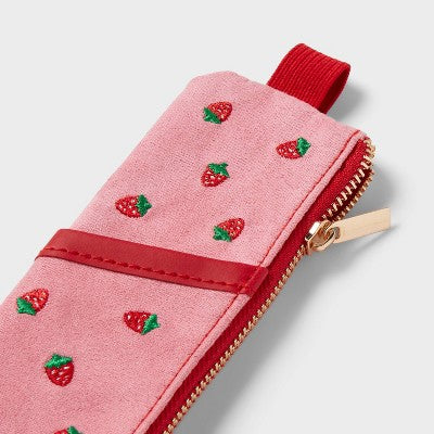 Strawberry Journal Pouch Pink - up&up