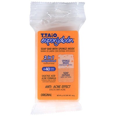 T.Taio Esponjabon Anti-Acne Bar Soap - 4.2oz