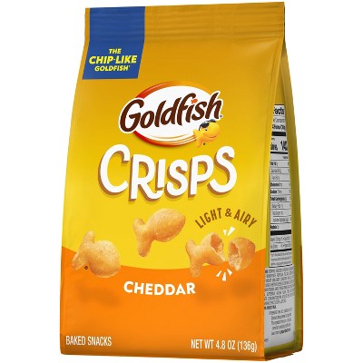 Goldfish Cheddar Crisps - 4.8oz