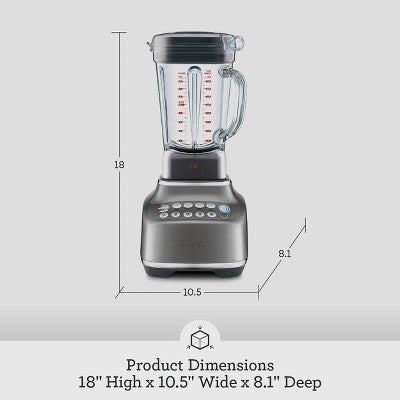 Breville Q Blender Smoked Hickory