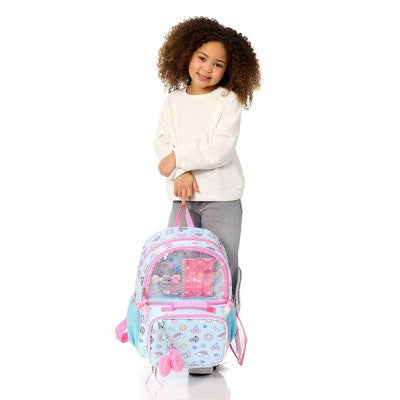 Locker Club Stationery 17" Backpack Set - Smiley
