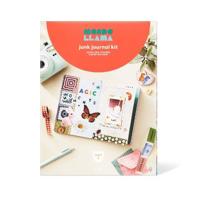 Junk Journal Craft Kit Gift - Mondo Llama
