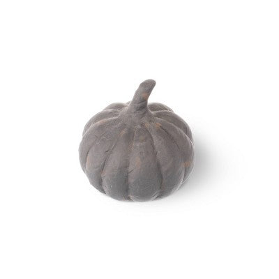 Small Terracotta Pumpkins Gray - Bullseye's Playground