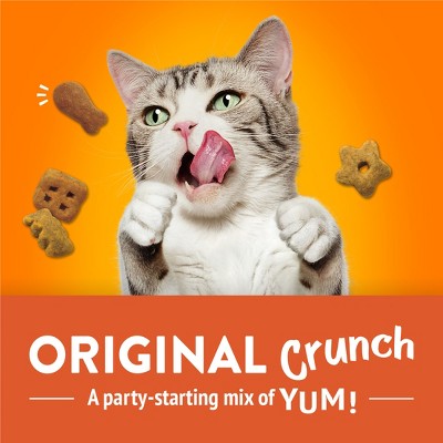 Purina Friskies Party Mix Original Crunch Chicken Flavor Cat Treats - 6oz