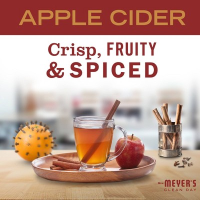 Mrs. Meyer's Clean Day Scented Soy Candle - Apple Cider - 7.2oz