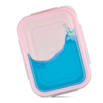 Ello 10pc Snap and Nest Meal Prep Food Storage Containers Pink