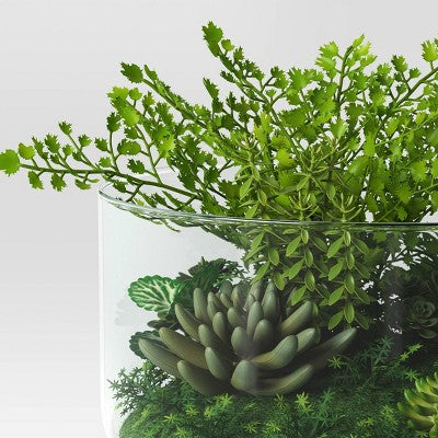Large Clear Glass Terrarium - Threshold