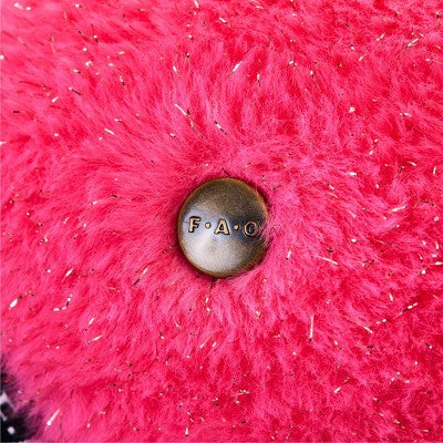 FAO Schwarz Cliqs Plush Bear Purse