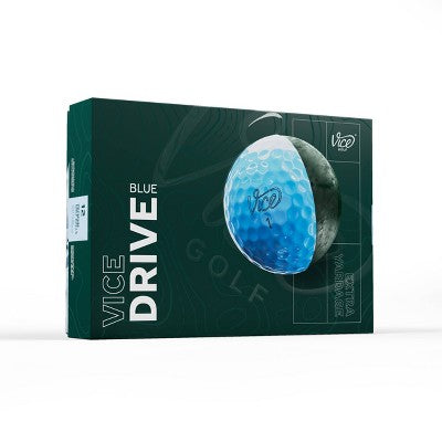 Vice Golf Vice Drive Golf Balls 12pk - Blue:
