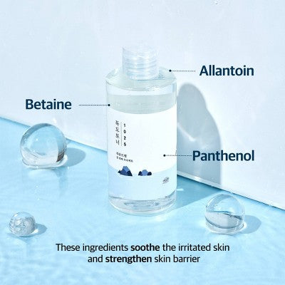 Round Lab 1025 Dokdo Toner Korean Skincare for Skin Balancing and Gentle Exfoliation with Soft Finish - 200ml