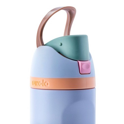 Owala 16oz Kids' FreeSip Stainless Steel Water Bottle - Periwinkle Twinkle