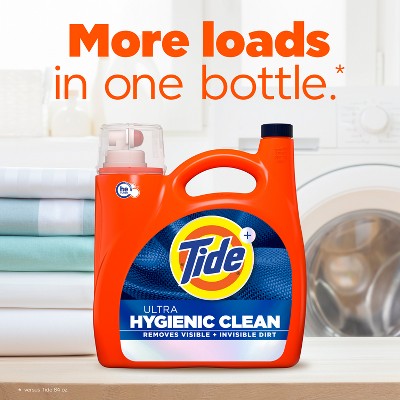 Tide Liquid Hygienic Clean Original Liquid Laundry Detergent 83 Loads - 117 fl oz