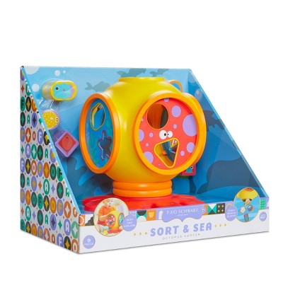 FAO Schwarz Sort & Sea Octupus Sorter - 9pc