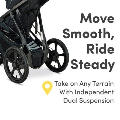 BOB Gear Wayfinder Jogging Stroller with Dual Suspension and Air-Filled Tyres - Nightfall (LOCAL PICKUP ONLY)