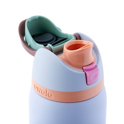 Owala 32oz FreeSip Stainless Steel Water Bottle - Periwinkle Twinkle: Insulated, Leakproof