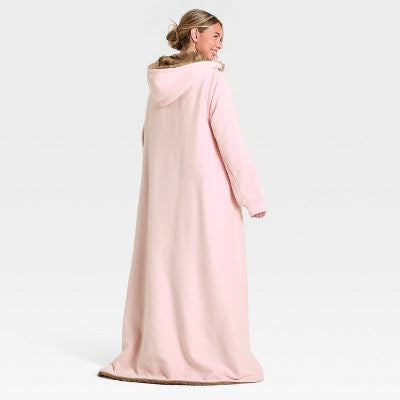 Hooded Throw Blanket Rose Pink - The Hollister Collection at Target