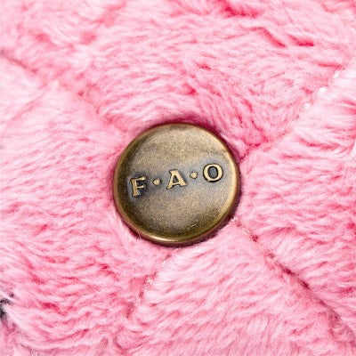 FAO Schwarz Toy Plush Keychain Handbag