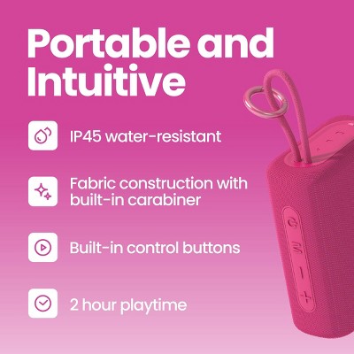 GEMS Wireless Beach Speaker - Fuschia