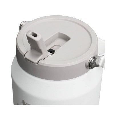 Stanley 64oz IceFlow Flip Straw Jug - Frost: Stainless Steel Drinkware