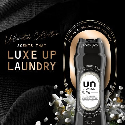 Downy Cashmere Citrus Amber Unstopables Unlimited Collection Beads Scent Boosters - 21.1oz: Odor Control, Bleach-Free, High Efficiency