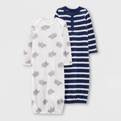 Carter's Just One You Baby Layette Registry Set - Green/Navy Blue 3M