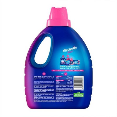 Ensueno Spring Fresh Liquid Fabric Softener - 105oz: Plastic Bottle, Contains Naturally Derived Ingredients, Jasmine Scent, 120 Uses