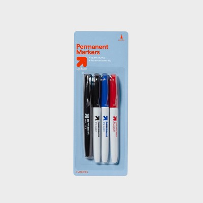 4pk Permanent Markers - up&up