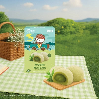 A-Sha Foods USA Hello Kitty Matcha Mochi - 6.35oz/6ct