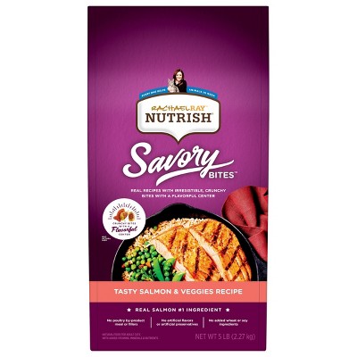 Rachael Ray Nutrish Tasty Salmon and Vegetable Recipe Dry Cat Food - 5lbs