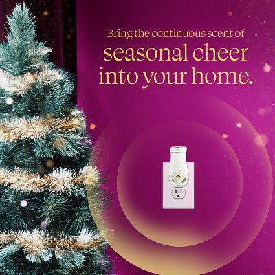 Glade Air Freshener Plug Ins Holiday Scented Oil Diffuser Refills - Black Cherry & Cranberry - 1.34 fl oz/2pk