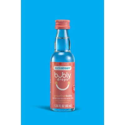 SodaStream bubly Grapefruit Drops - 1.36 fl oz