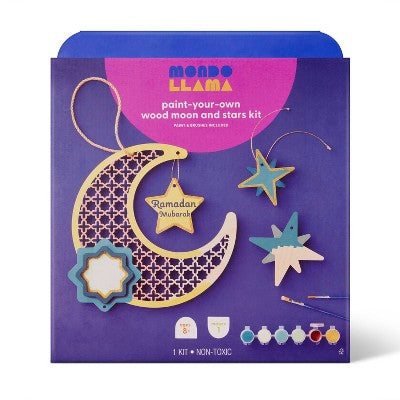 Ramadan Craft Moon Hanging Decor- Mondo Llama