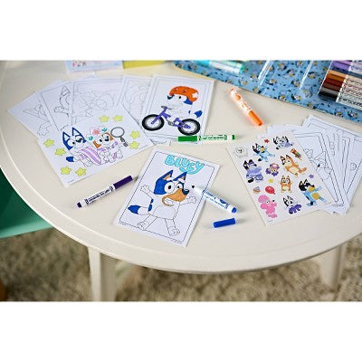 Crayola Color and Sticker Kit Bluey