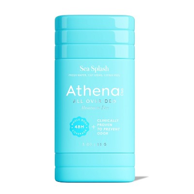 Athena Club All Over Solid Deodorant Sea Splash - 3oz