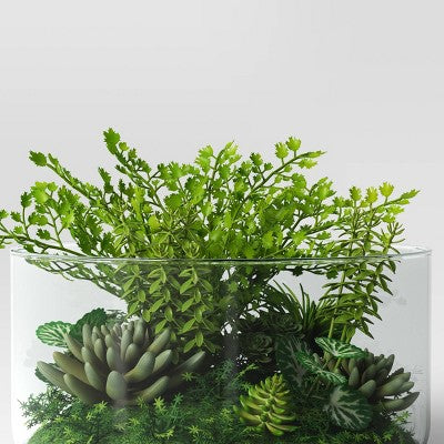 Large Clear Glass Terrarium - Threshold