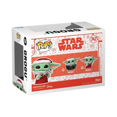 Funko POP! Star Wars: Mandalorian Grogu Holiday Figure