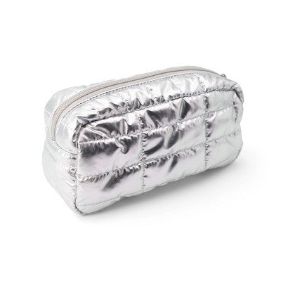 Fabric Pouch Silver - Bullseye's Playground
