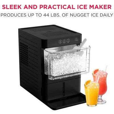Frigidaire Gallery 44lbs Nugget Ice Maker with Touch Controls Black (LOCAL PICKUP ONLY)