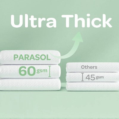 Parasol Sensitive Clean and Unscented Baby Wipes - 30ct: Pull-Out Dispenser, Latex-Free, Travel Size
