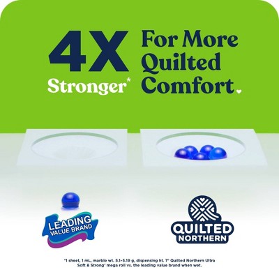 Quilted Northern Ultra Soft Strong Toilet Papers - 24 Mega Rolls: 255 Sheets Per Roll