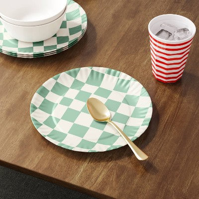 19oz Melamine Tumbler Red Striped - Room Essentials