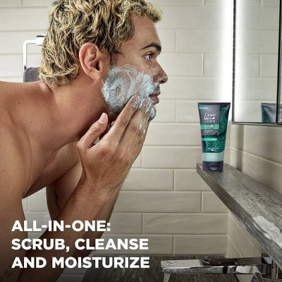 Dove Men+Care Body & Face Scrub: Moisturizing Exfoliator for Dull Skin, Paraben-Free, Vegan, 9oz