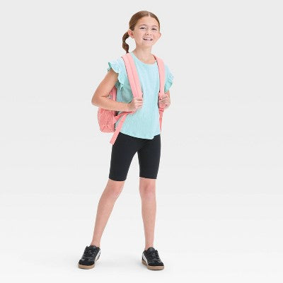 Girls' Bike Shorts - Cat & Jack Black M