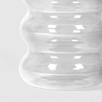 Bubble Glass Vase Clear - Room Essentials